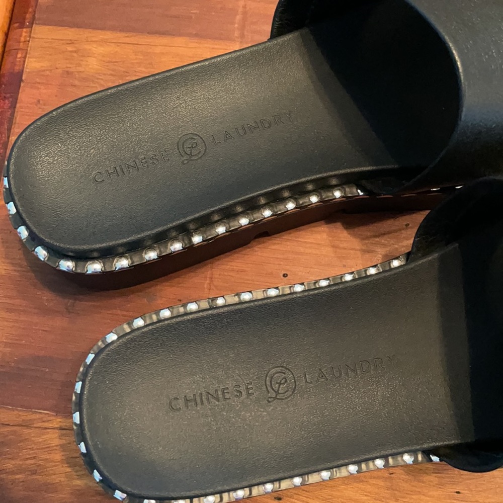 New Steve Madden Platform Slides - image 3